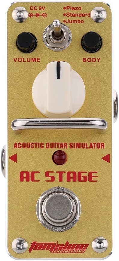 Tomsline　AC STAGE アコースティックギターシミュレーター Amazon.com: Tomsline AAS-3 AC Stage, Acoustic Guitar